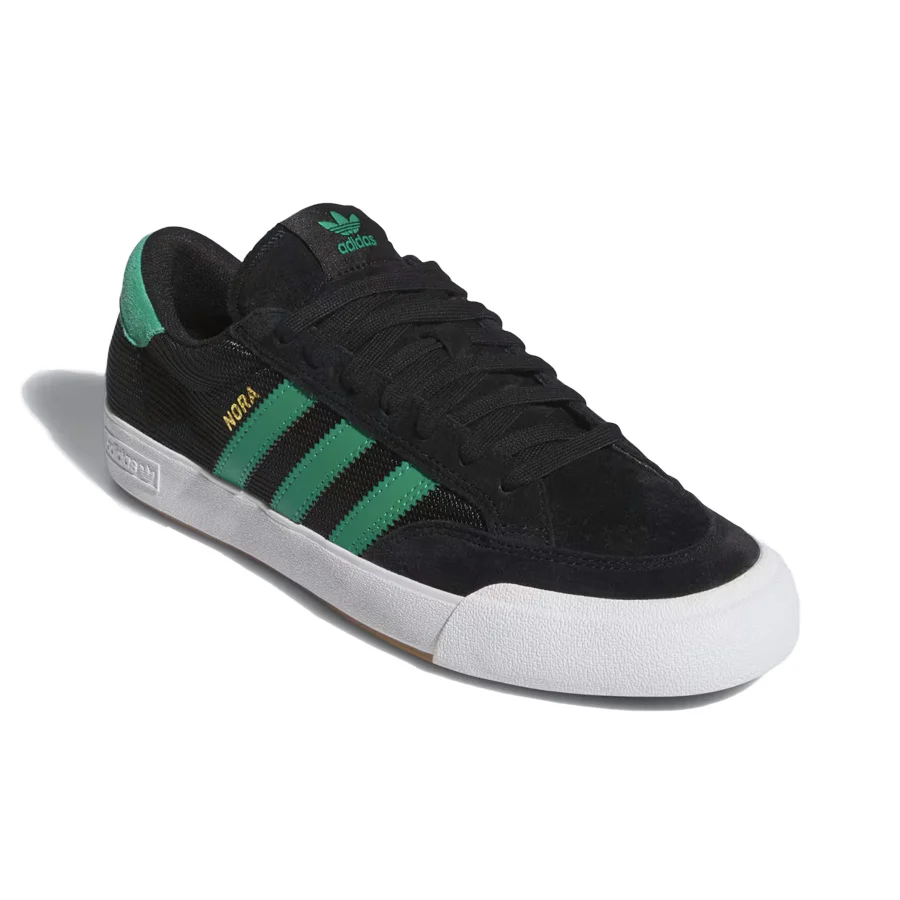 Adidas Nora - Black/Court Green/White - Image 2