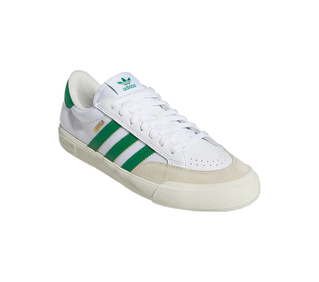 Adidas Nora - Footwear White/Green/Footwear White - Image 2