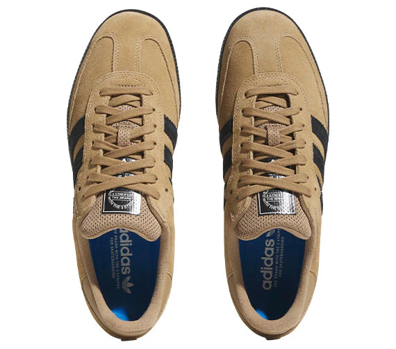 Adidas Samba ADV - Cardboard/Core Black/Blue Bird - Image 2
