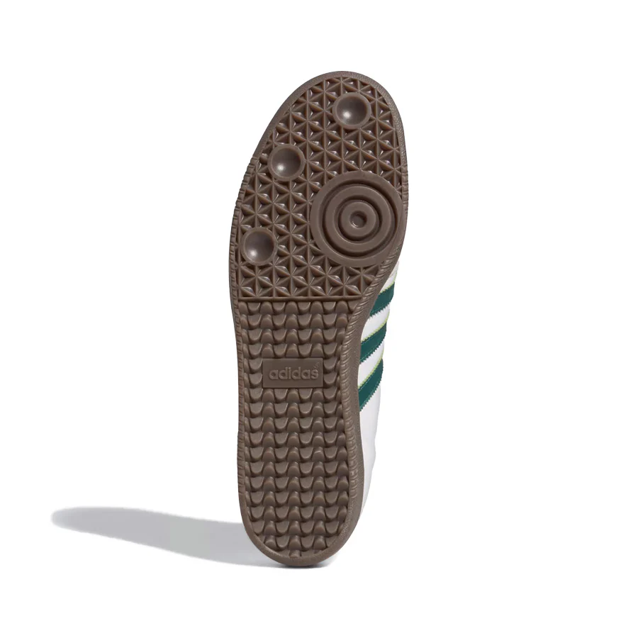 Adidas Samba Adv - Cloud White/Collegiate Green/Cloud White - Image 5