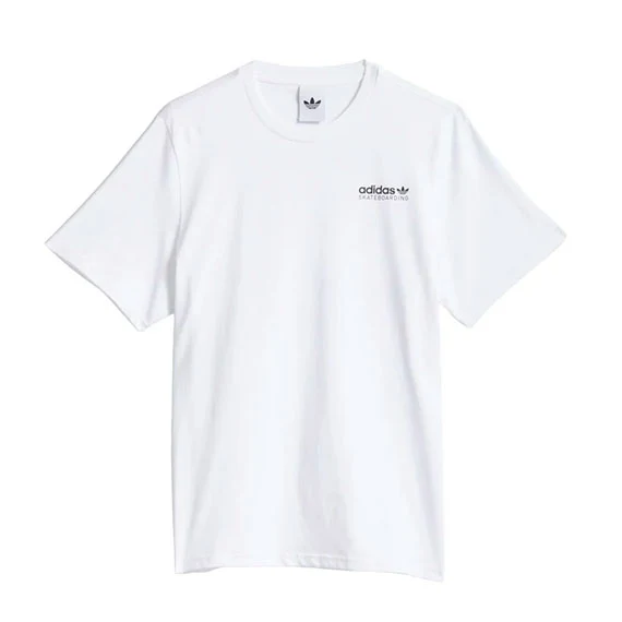 Adidas Skateboarding Skeletons T-Shirt White - Image 3