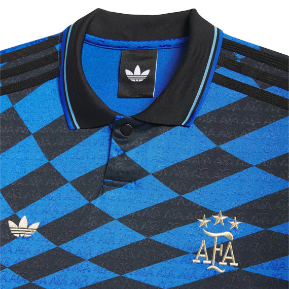 Adidas TM X AFA Jersey Black/Blue - Image 3