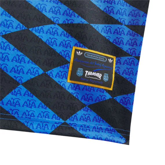 Adidas TM X AFA Jersey Black/Blue - Image 4