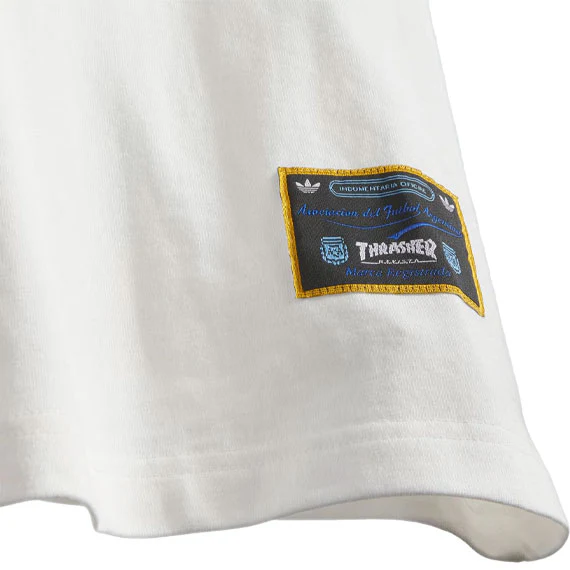 Adidas TM X AFA T-Shirt 2 Core White - Image 3