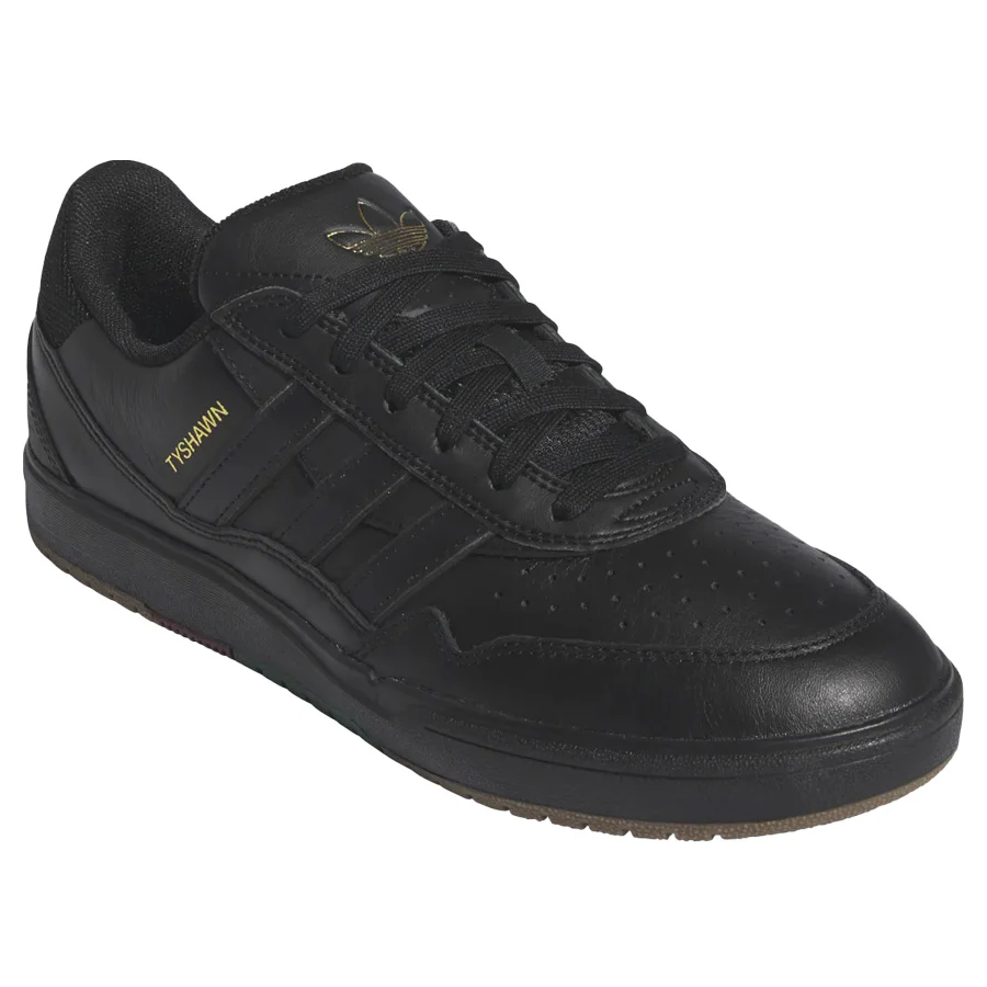 Adidas Tyshawn II - Black/Black/Green - Image 2