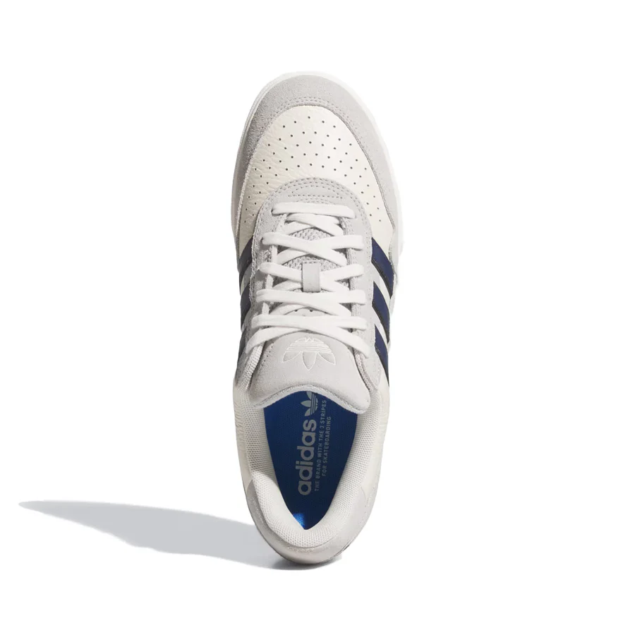 Adidas Tyshawn II - Grey Two/Navy/White - Image 4