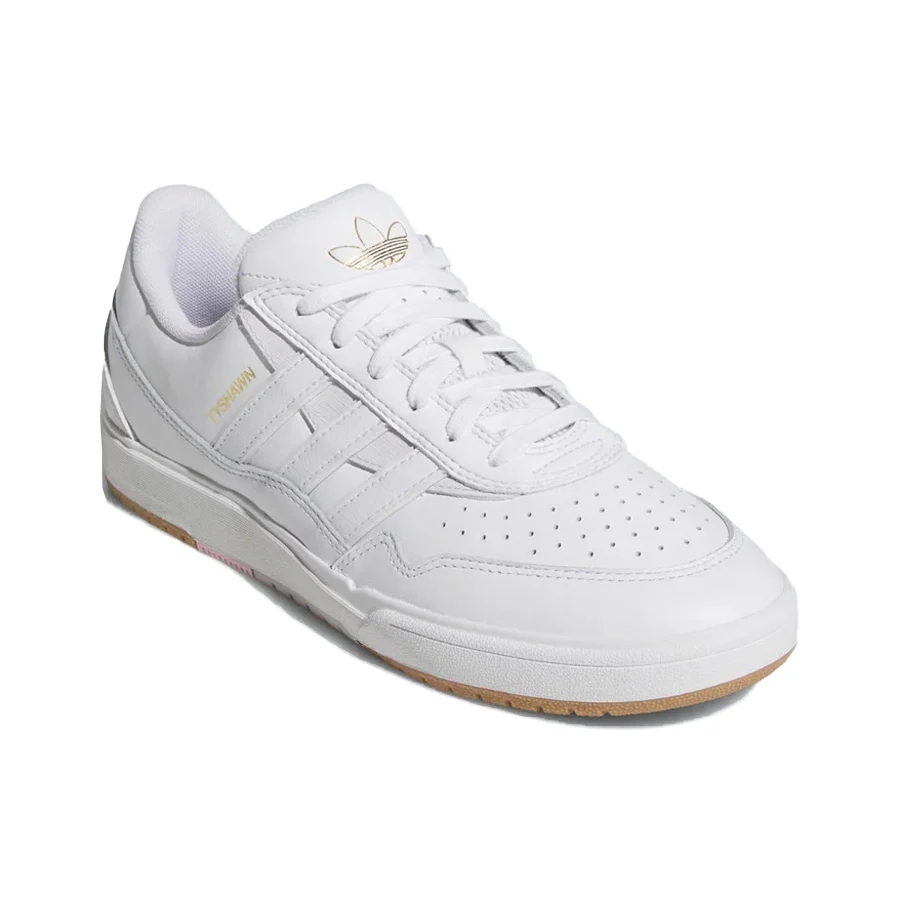 Adidas Tyshawn II Shoe Footwear White/White/Gum - Image 3