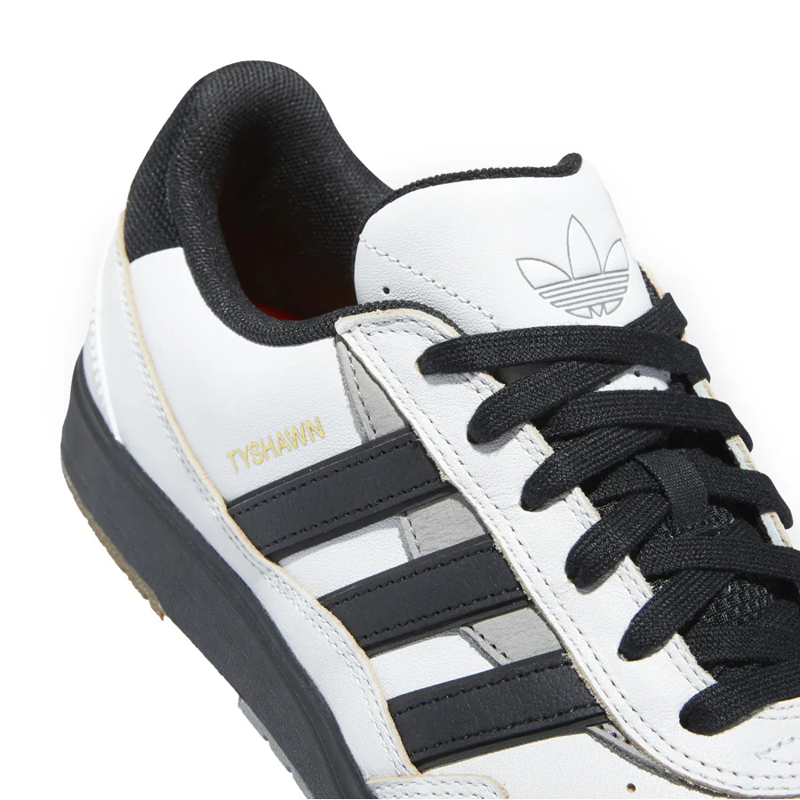 Adidas Tyshawn II - White/Black/Grey - Image 5