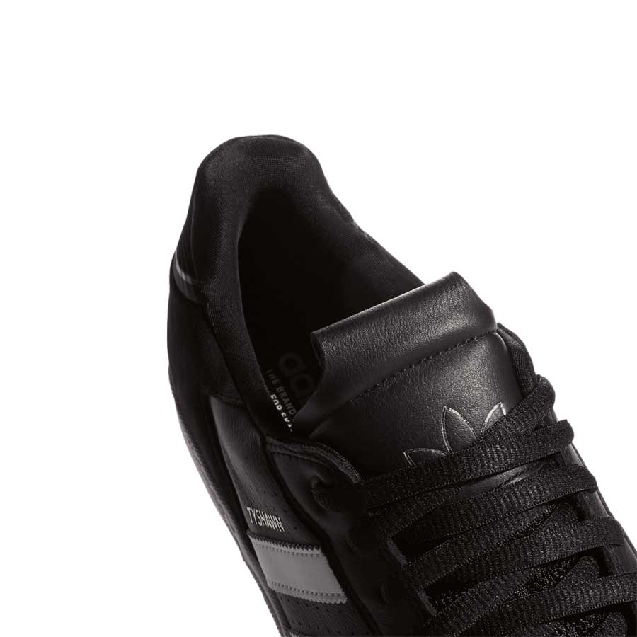 Adidas Tyshawn Low - Black/White/Gold - Image 4