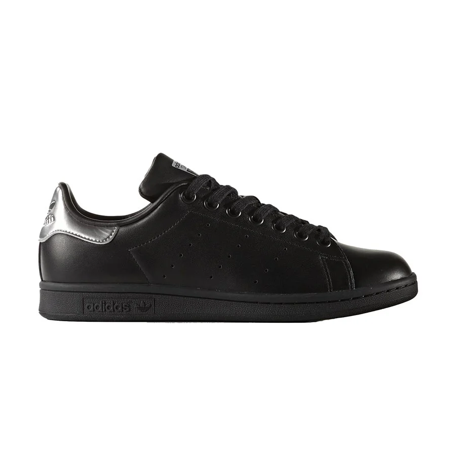 Adidas W Stan Smith Black Black Silver - Image 2