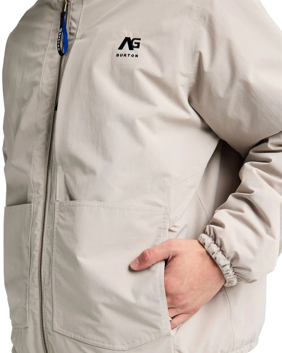AG Rev Sherpa Jacket Stone Grey/Plush Pink 2026 - Image 5