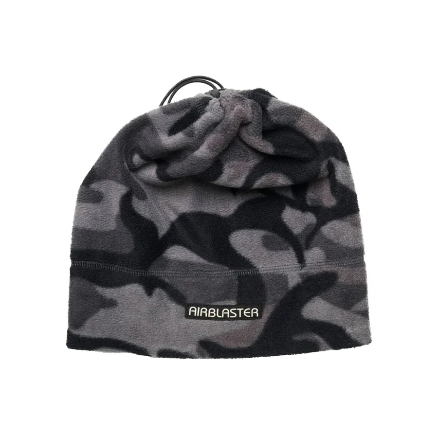 Airblaster Men's Fleece Gaiter Hat Black Dinoflage XL SMP 2026