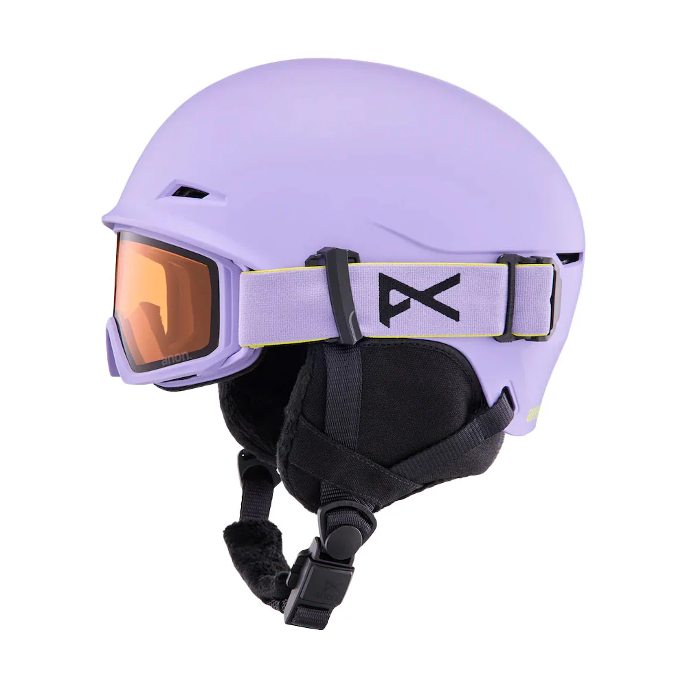 Anon Kids' Define Helmet Hyper Lilac 2026 - Image 2