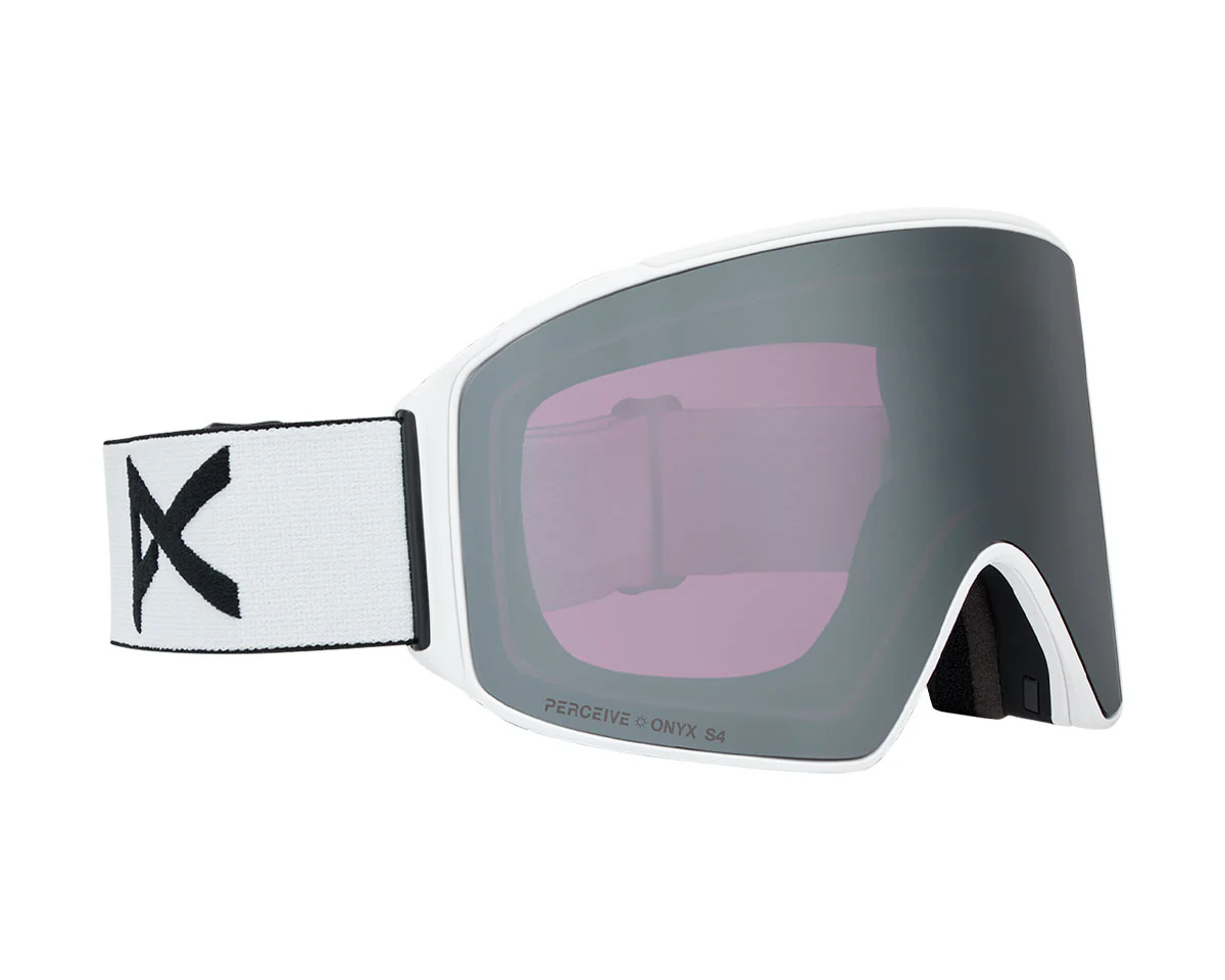 Anon M4 Goggle White/Perceive Sunny Onyx + Bonus Lens + MFI Face Mask 2026