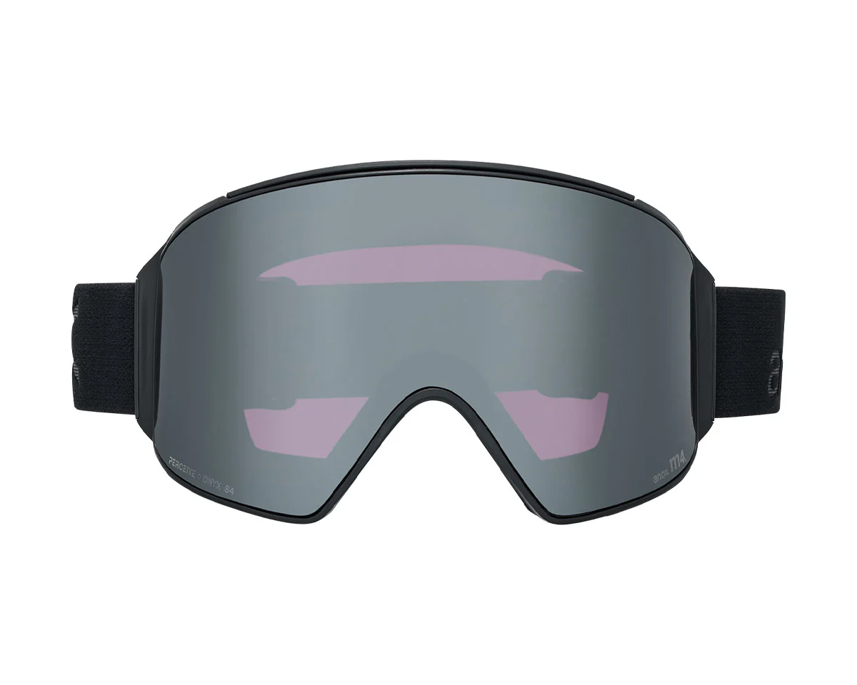 Anon M4 Low Bridge Goggle Smoke/Perceive Sunny Onyx + Bonus Lens + MFI Face Mask 2026 - Image 3