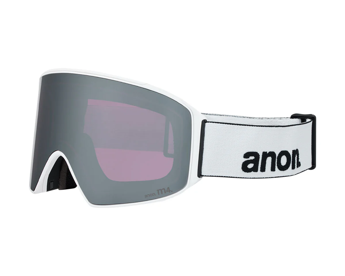 Anon M4 Low Bridge Goggle White/Perceive Sunny Onyx + Bonus Lens + MFI Face Mask 2026 - Image 2