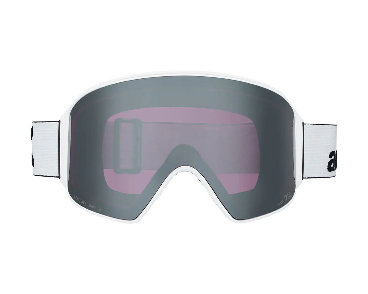 Anon M4 Low Bridge Goggle White/Perceive Sunny Onyx + Bonus Lens + MFI Face Mask 2026 - Image 3