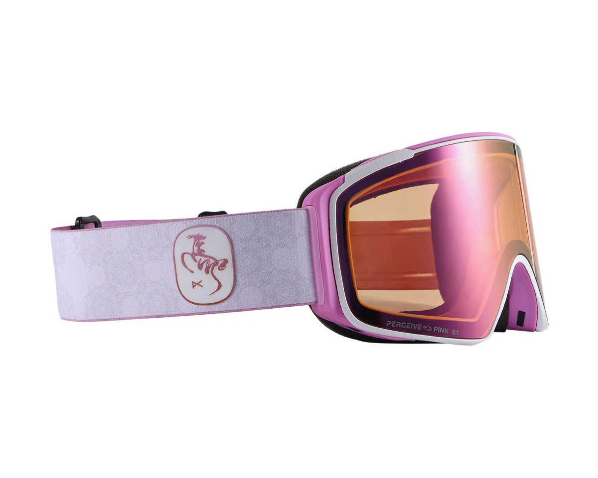 Anon M4S CNY LB Goggle White/Perceive Cloudy Pink + Bonus Lens + MFI Mask 2026 - Image 2