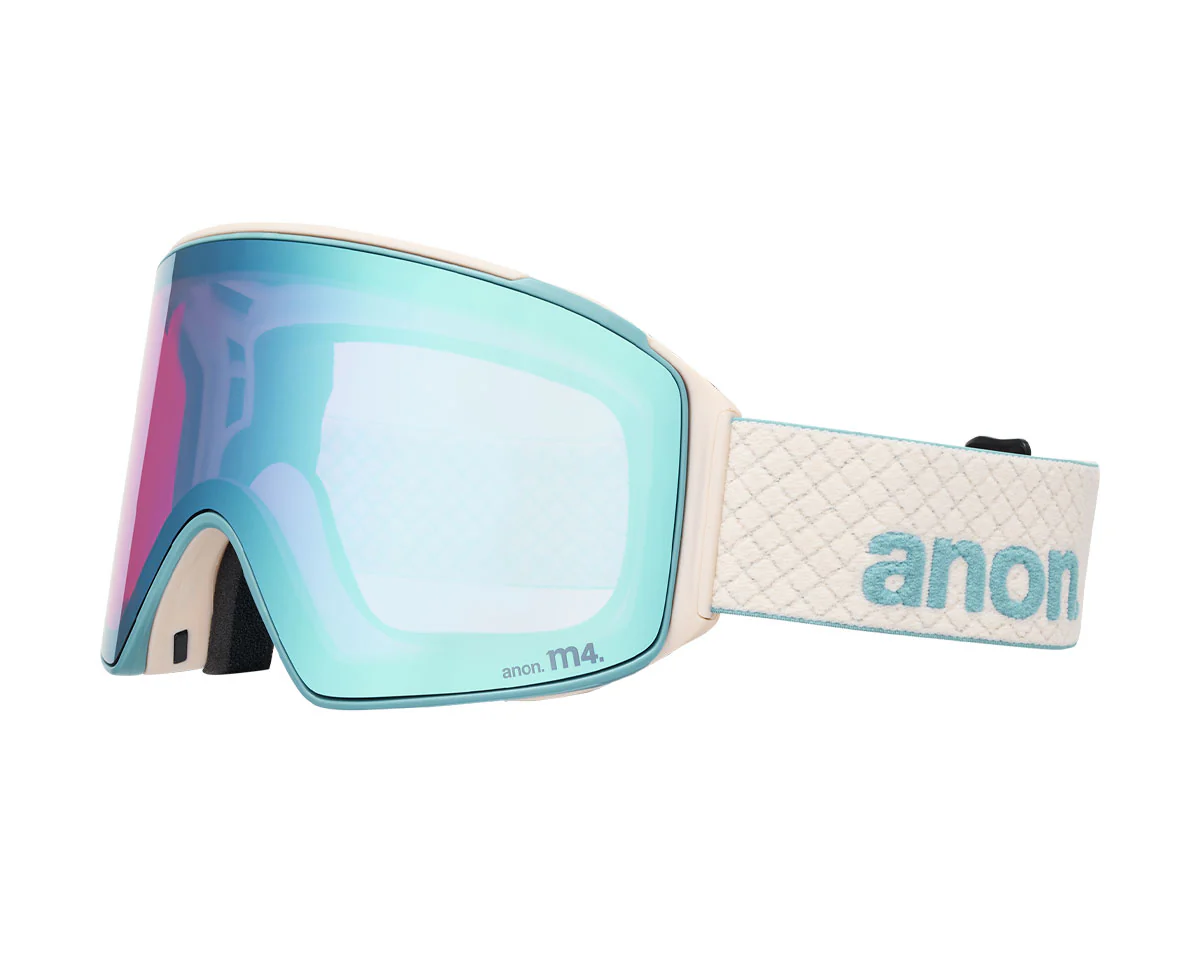 Anon M4S Goggle Oat/Perceive Variable Blue + Bonus Lens + MFI Face Mask 2026 - Image 2