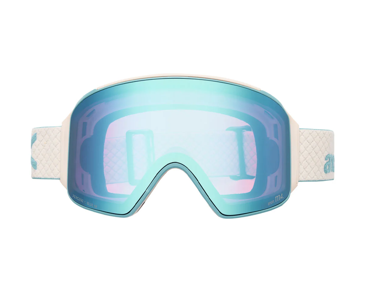 Anon M4S Goggle Oat/Perceive Variable Blue + Bonus Lens + MFI Face Mask 2026 - Image 3