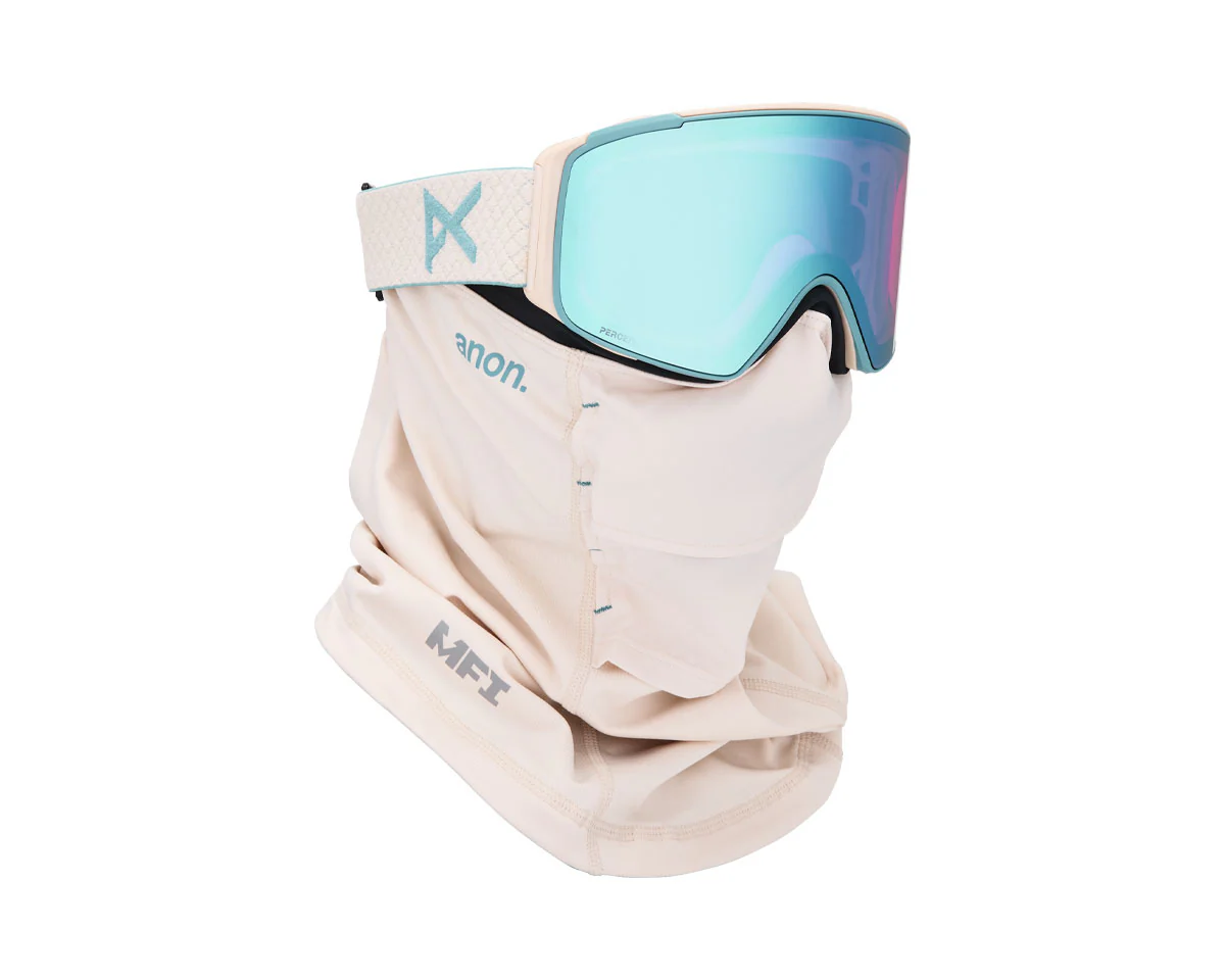 Anon M4S Goggle Oat/Perceive Variable Blue + Bonus Lens + MFI Face Mask 2026 - Image 5