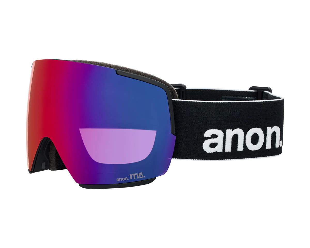Anon M5 Goggle Black/Perceive Sunny Red + Bonus Lens + MFI Face Mask 2026 - Image 2