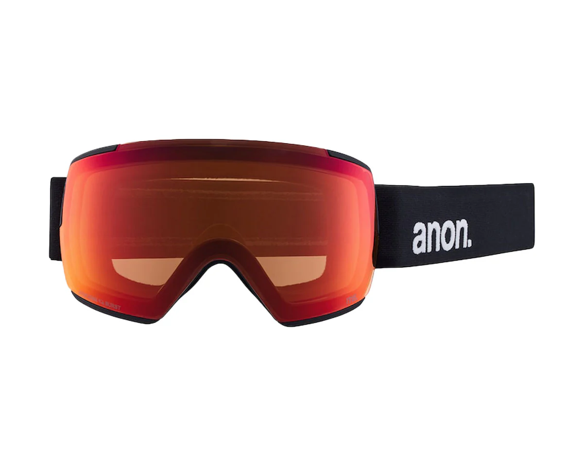 Anon M5S Goggle Black/Perceive Sunny Red + Perceive Cloudy Burst 2026 - Image 2