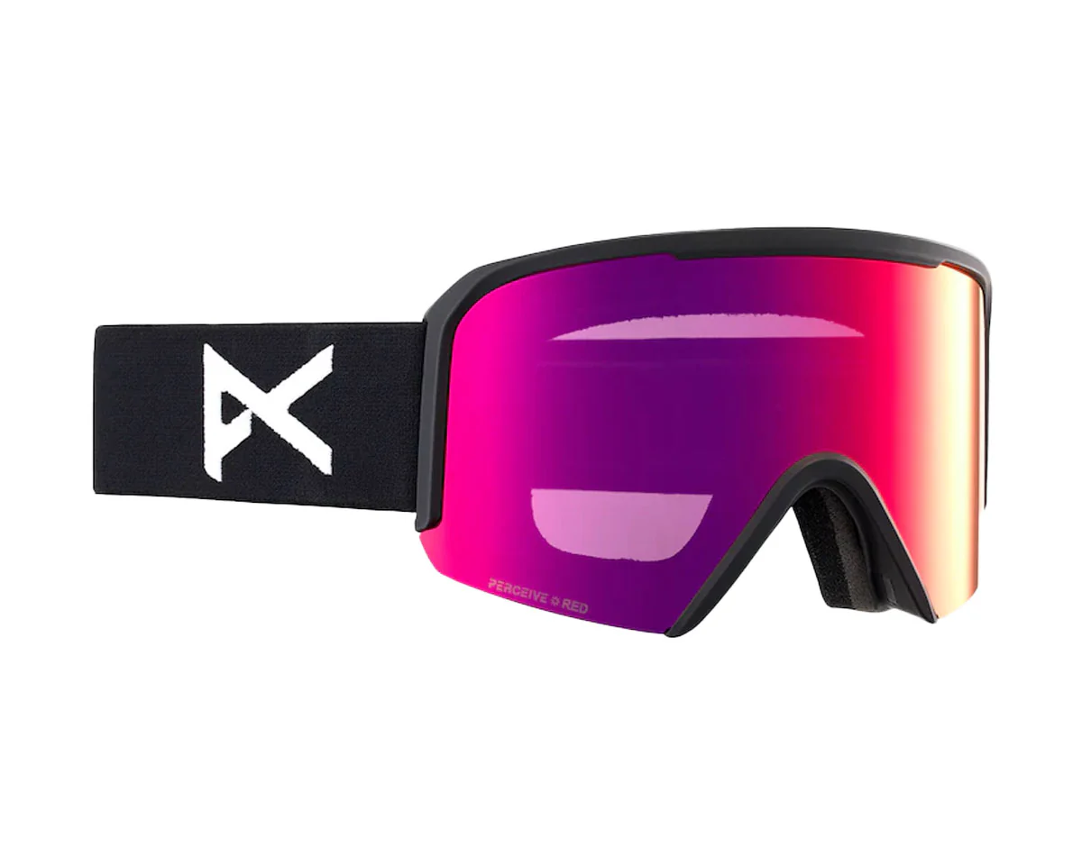 Anon Nesa Goggle Black/Perceive Sunny Red + Perceive Cloudy Burst 2026