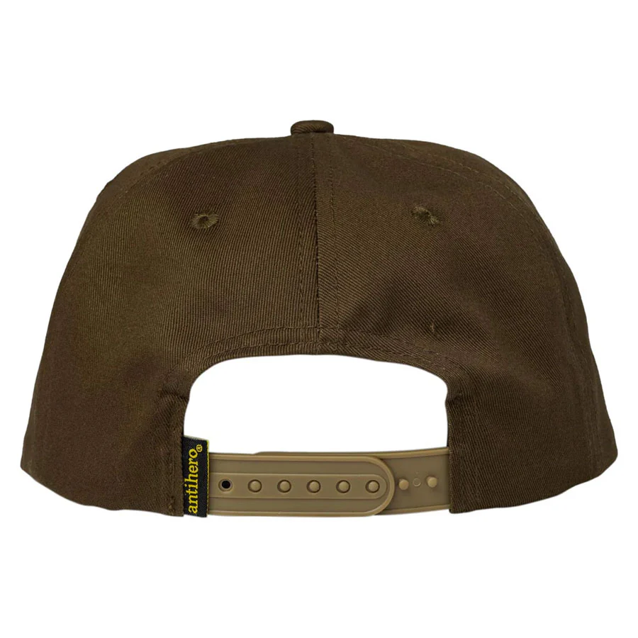 Anti-Hero Eagle Snapback Cap - Brown - Image 2