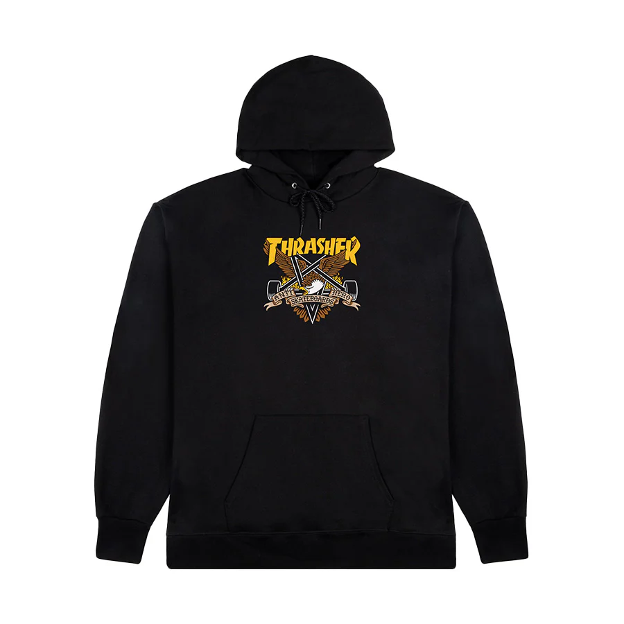 Anti-Hero Eaglegram Hoodie - Black