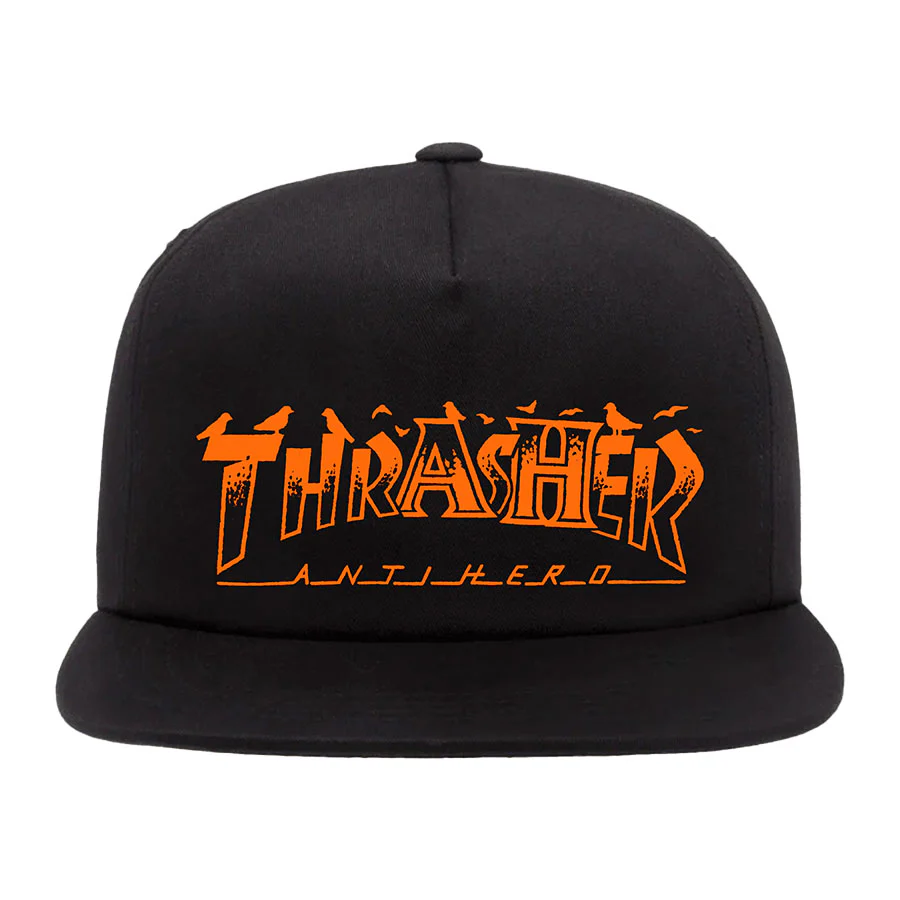 Anti-Hero Pigeon Mag Snapback - Black
