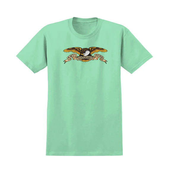 Antihero Eagle T-Shirt Mint Green/Black/Multi