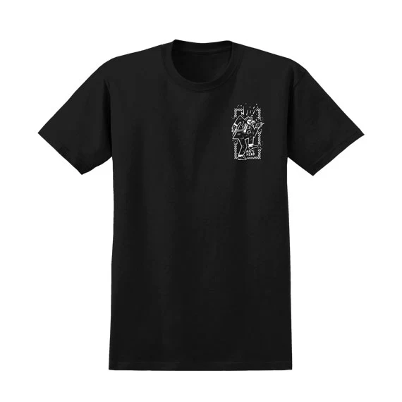 Antihero Rude Bwoy T-Shirt Black/White - Image 2