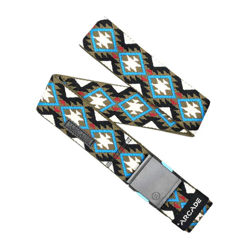 Arcade Twilight Belt - Oat/Turquoise