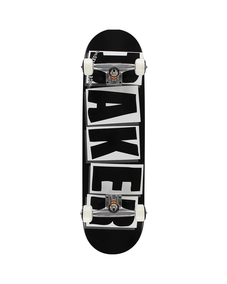 Baker Brand Logo Black/White Complete 8.5"