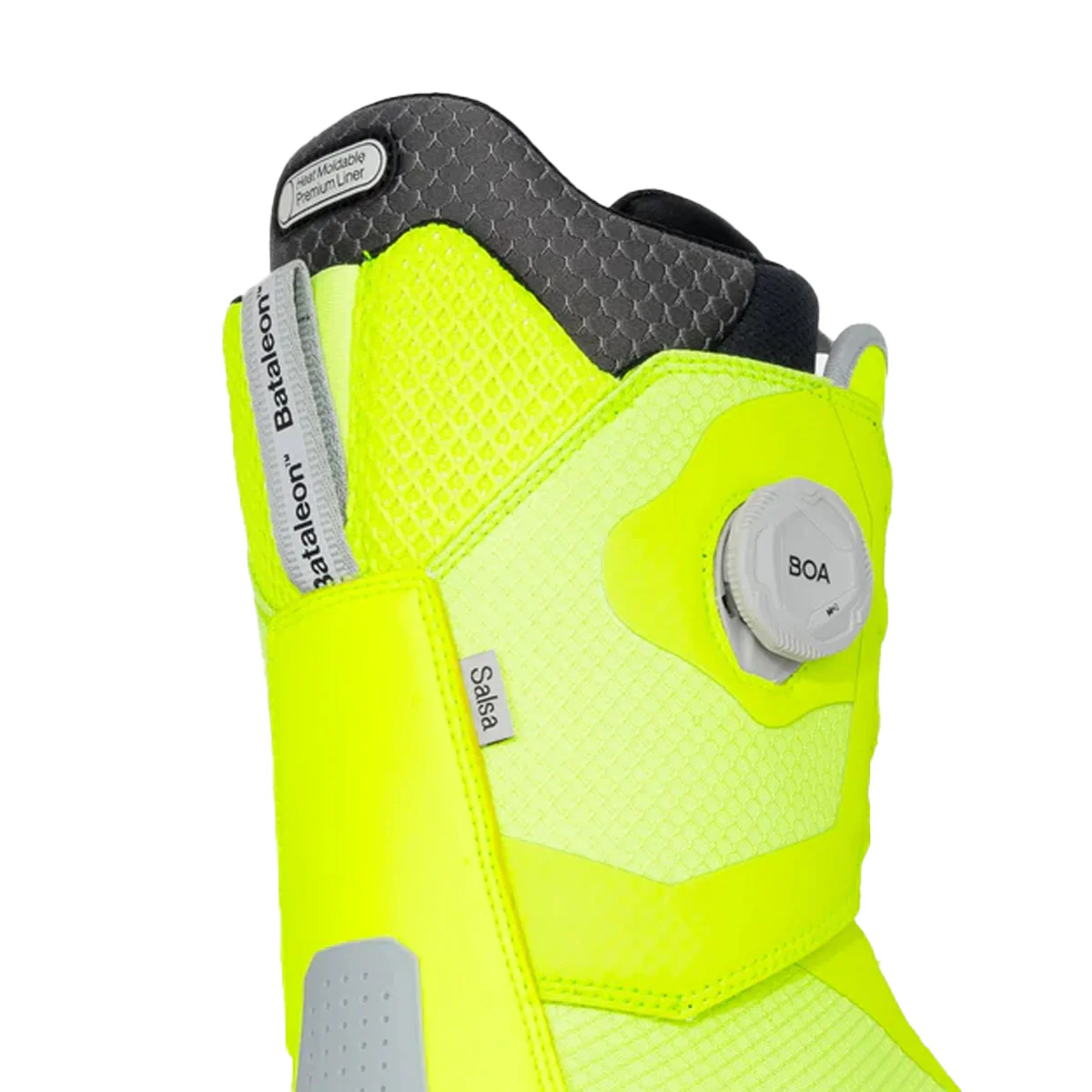 Bataleon Men's Salsa Double BOA Boot Neon Yellow 2026 - Image 4