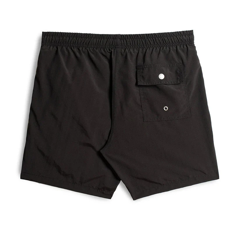 Bather Solid Black Swim Trunk - Black - Image 2