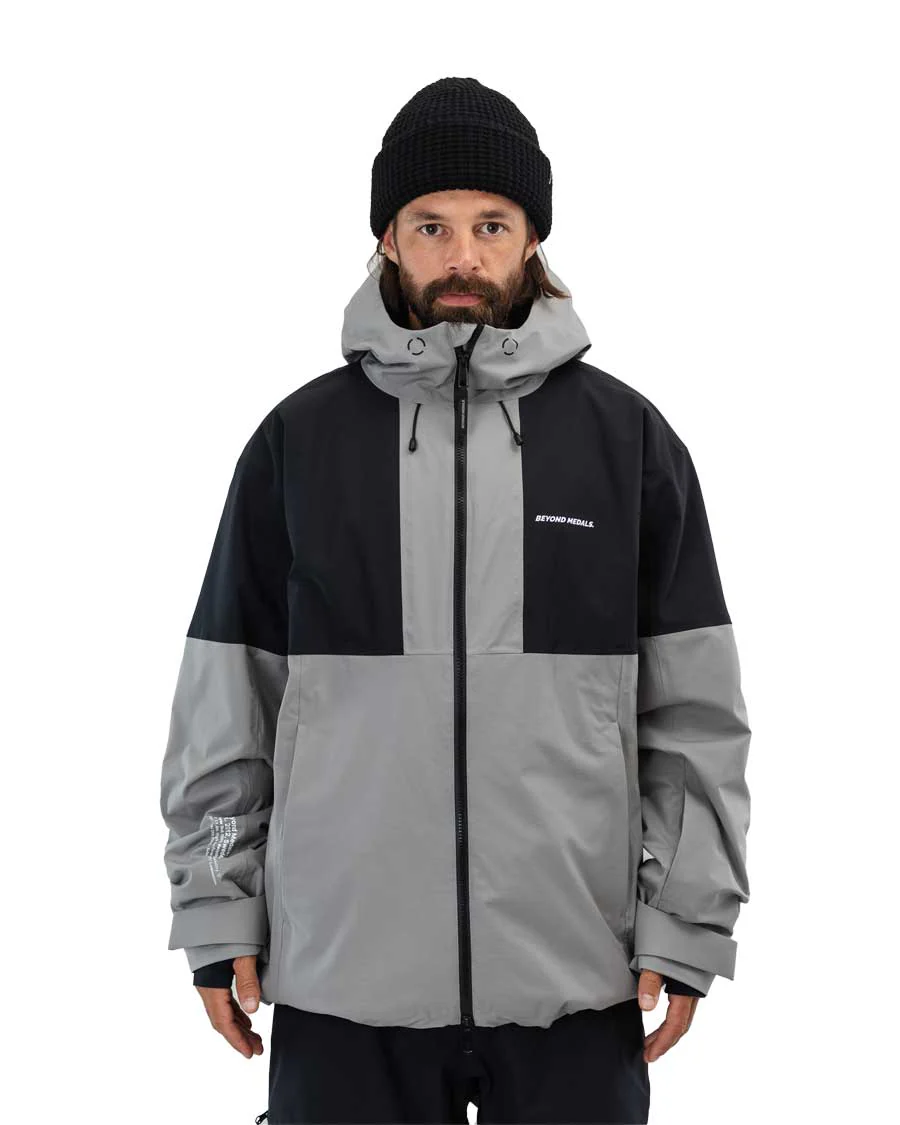Beyond Medals Men's Fullzip Jacket 2L Grey 2026 - Image 2