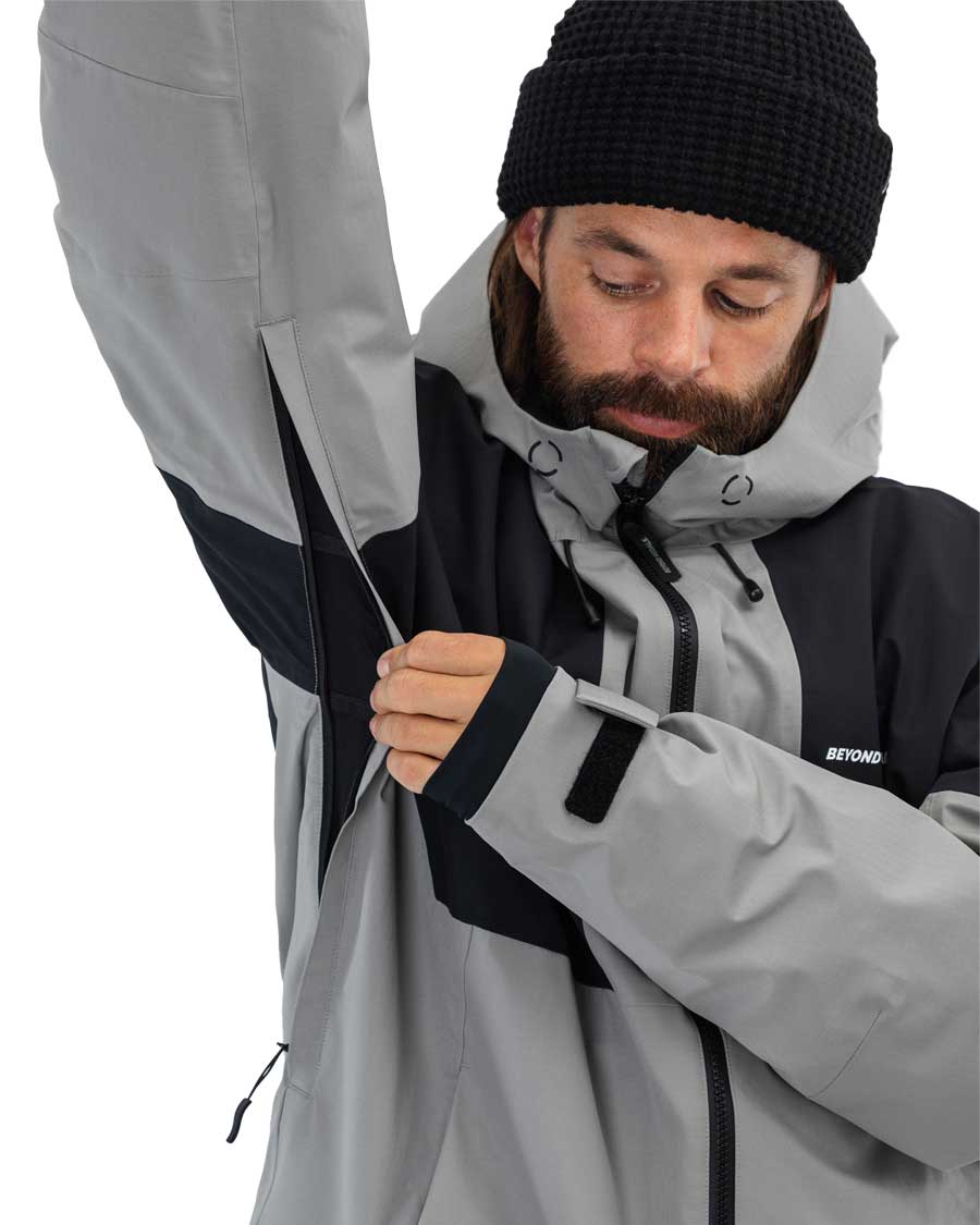 Beyond Medals Men's Fullzip Jacket 2L Grey 2026 - Image 3