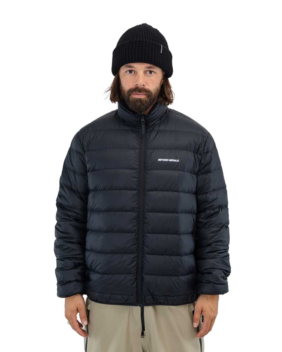 Beyond Medals Men's Packable Down Jacket Black 2026 - Image 2
