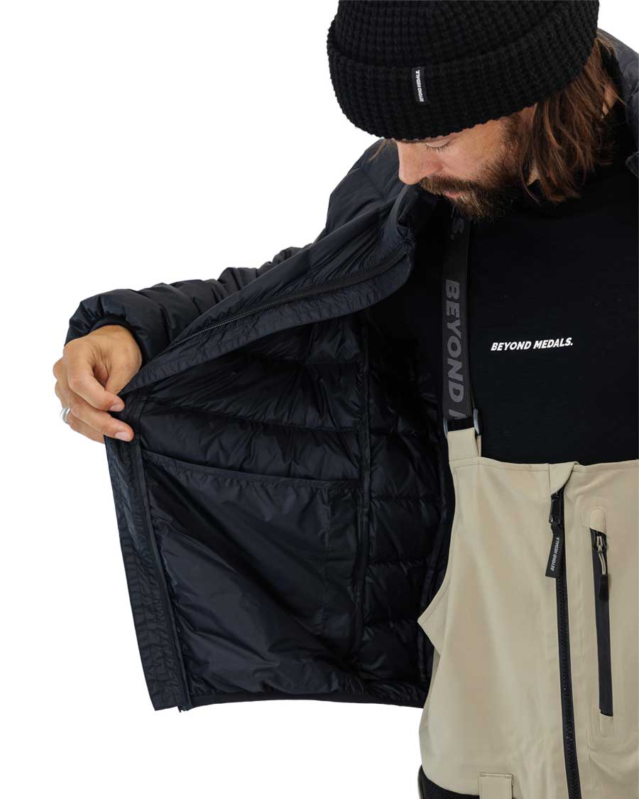Beyond Medals Men's Packable Down Jacket Black 2026 - Image 5