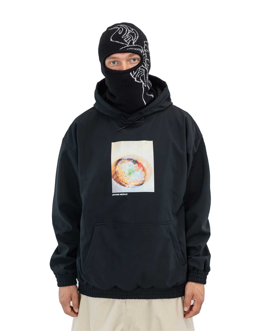 Beyond Medals Men's Softshell Hoodie Black 2026 - Image 2