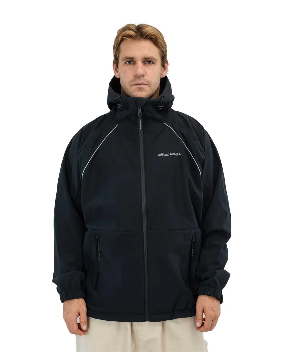 Beyond Medals Men's Softshell Jacket Black 2026 - Image 2