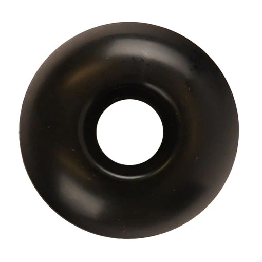 Blank Skate Wheels Black 54mm