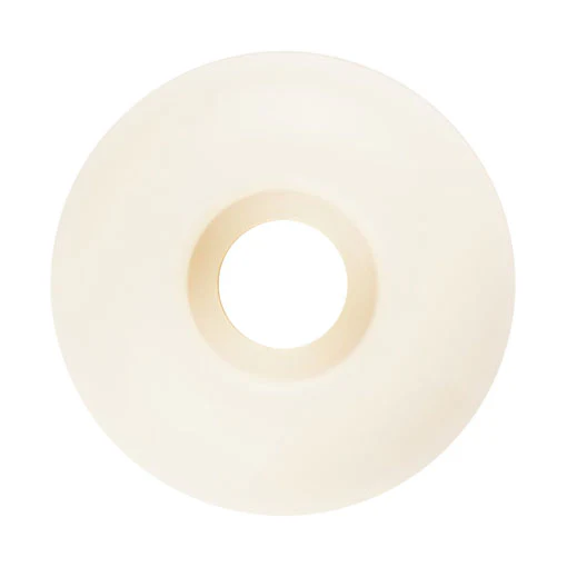 Blank Skate Wheels White 52mm