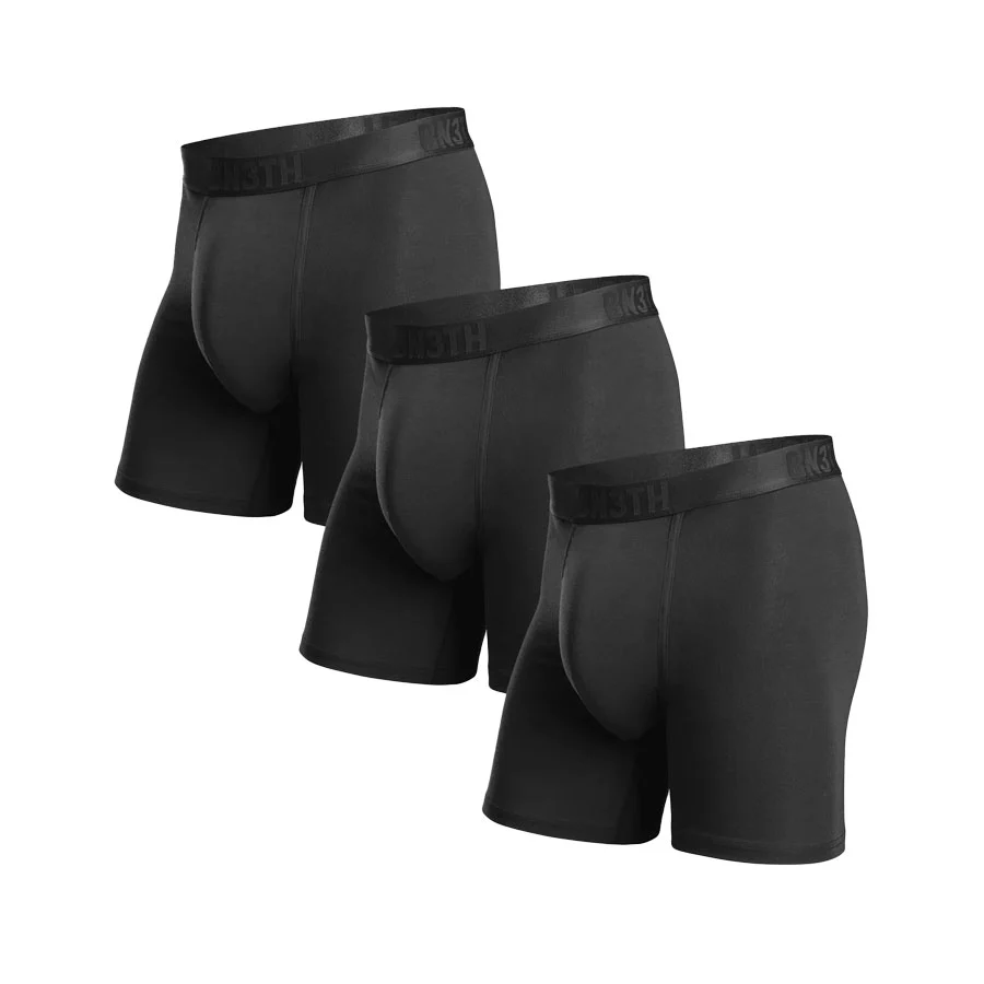 Bn3th Essentials Boxer Brief 3-Pack Black
