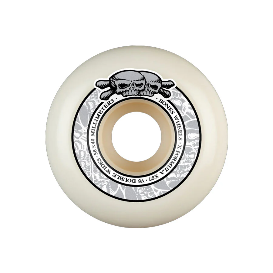 Bones XF Double Wides V8 97A Wheels 56mm