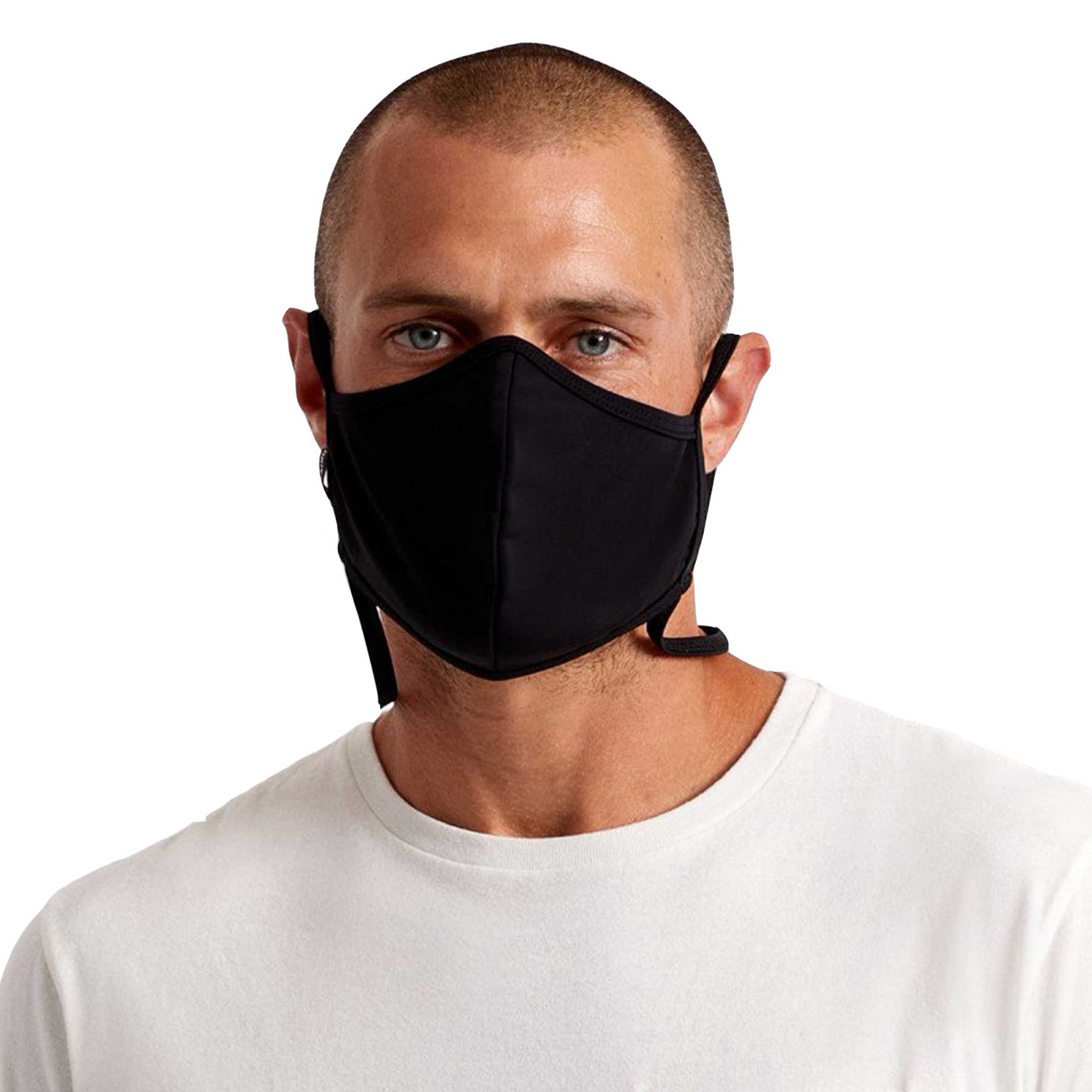 Brixton Everything Face Mask Black/Charocal - Image 3