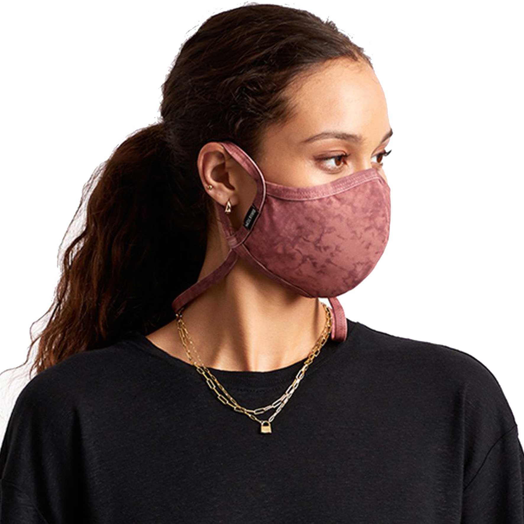 Brixton Everything Face Mask Rose Sunwash - Image 3