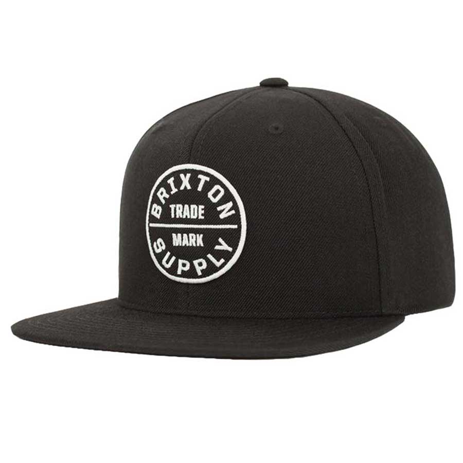 Brixton Oath III Snapback Black